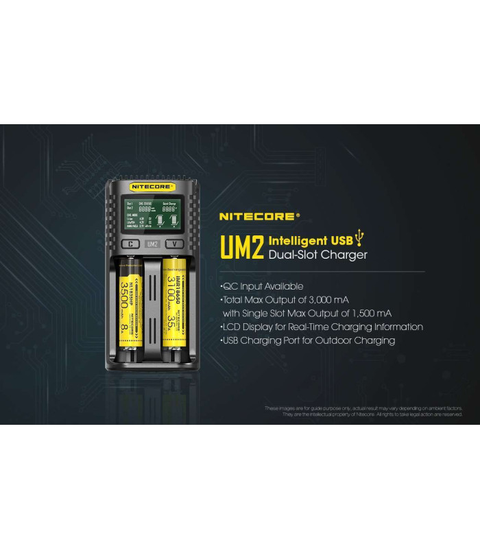 NITECORE UM2 CHARGER