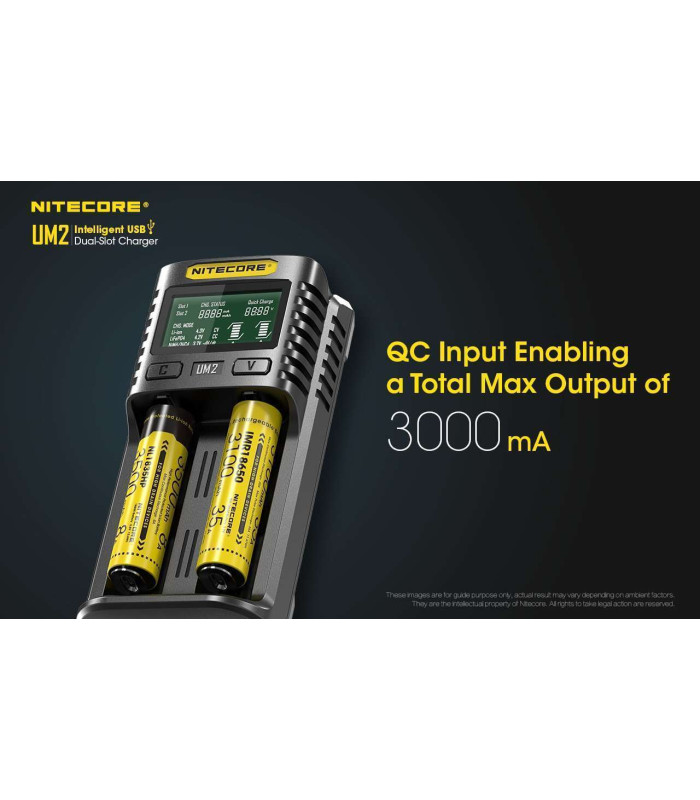 NITECORE UM2 CHARGER