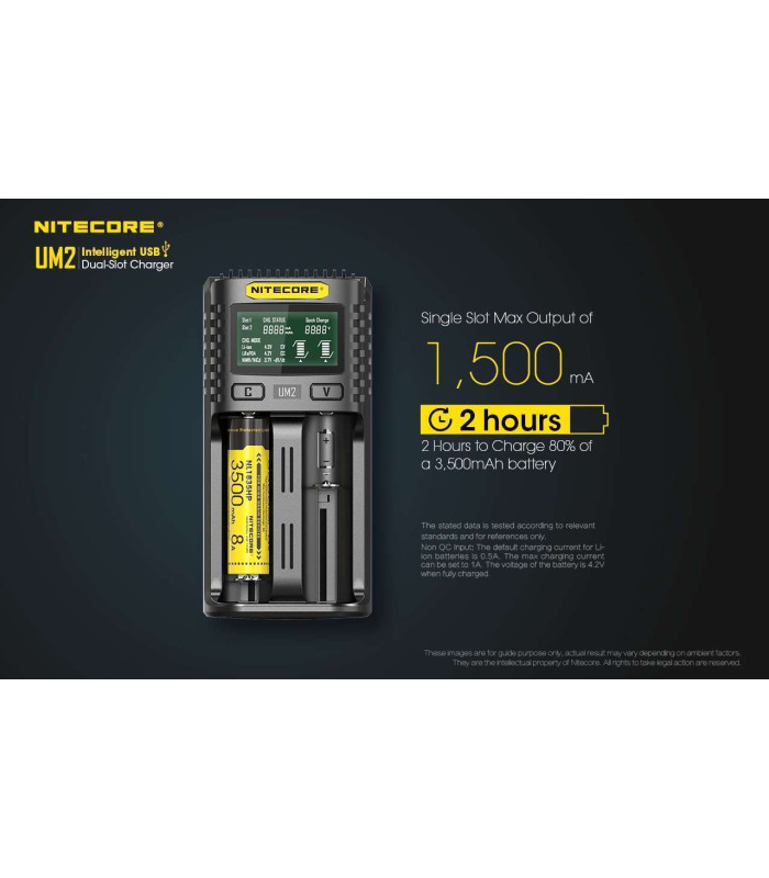 NITECORE UM2 CHARGER