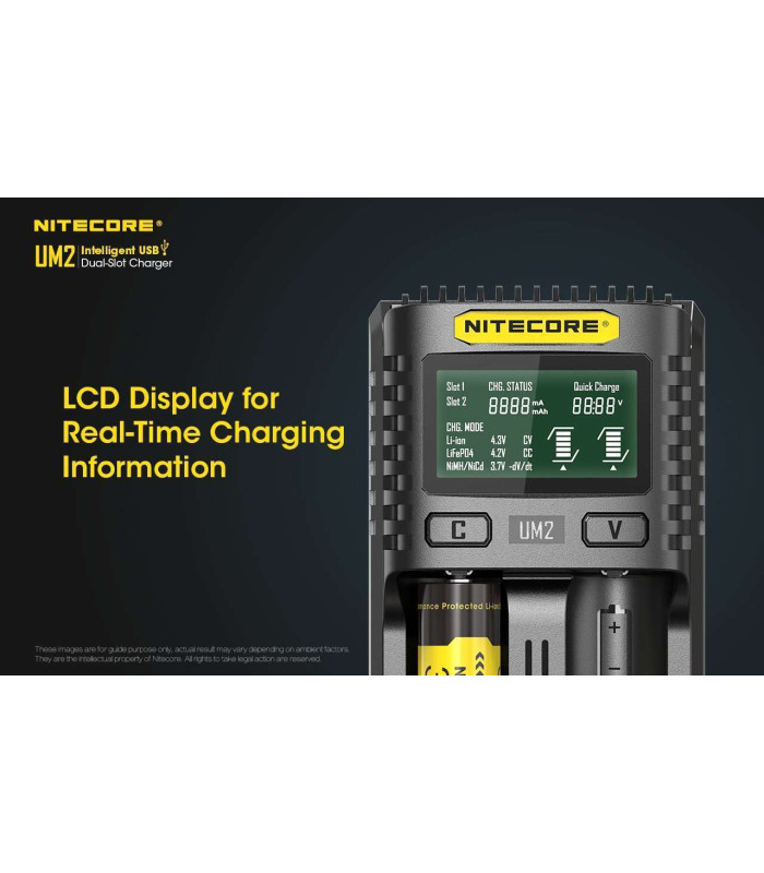 NITECORE UM2 CHARGER