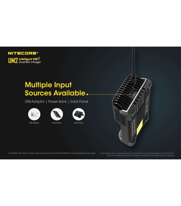NITECORE UM2 CHARGER