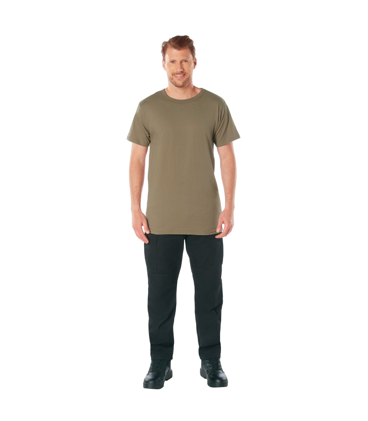 Rothco T-Shirt Solid Color Short Sleeve Durable | Sabotage Oddal